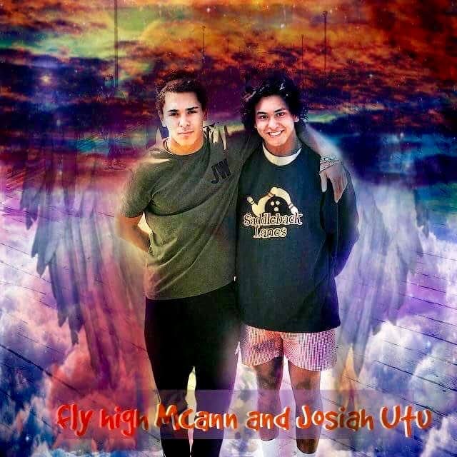 Tribute edit of McCann and Josiah with angel wings